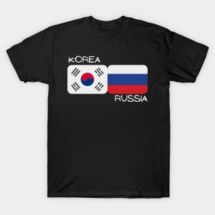 Korean Russian - Korea, Russia T-Shirt